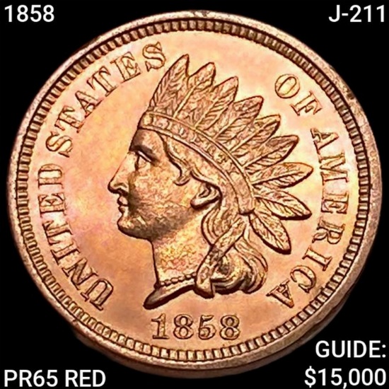 1858 J-211 Indian Head Cent