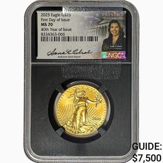 2025 NGC MS70