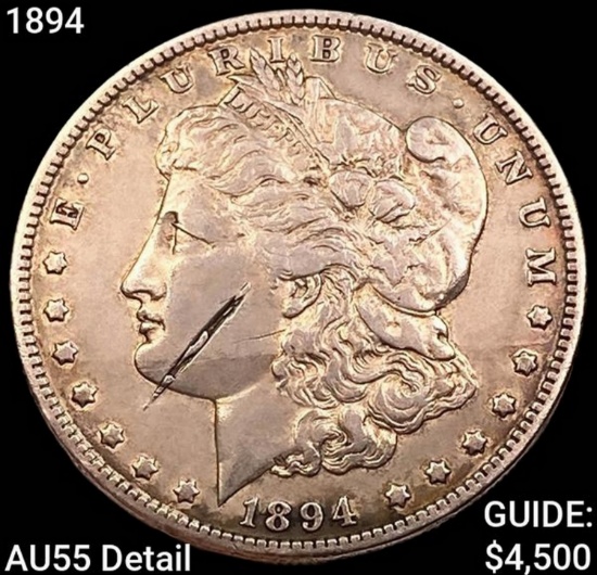 1894 Morgan Silver Dollar HIGH GRADE