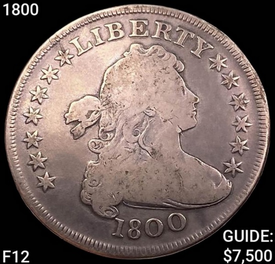1800 Draped Bust Dollar NICELY CIRCULATED