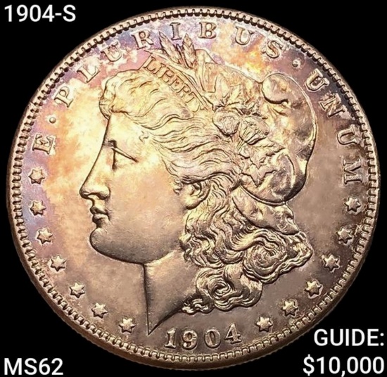 1904-S Morgan Silver Dollar UNCIRCULATED