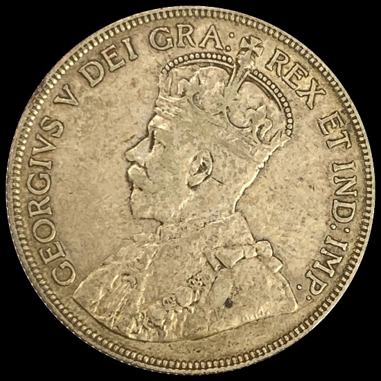 1936 Canada Silver 50 Cents HIGH GRADE