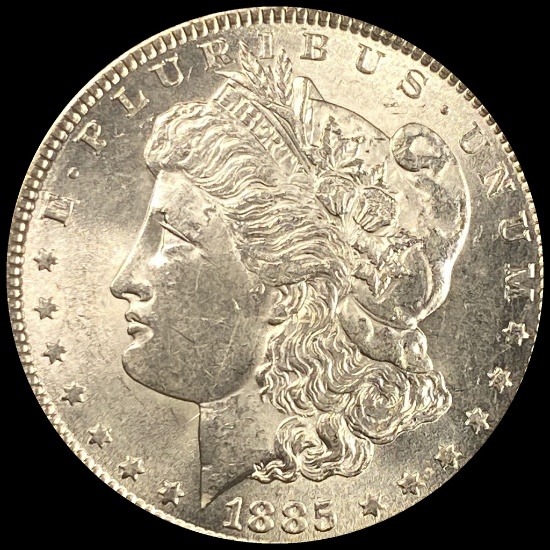 1885 Morgan Silver Dollar GEM BU