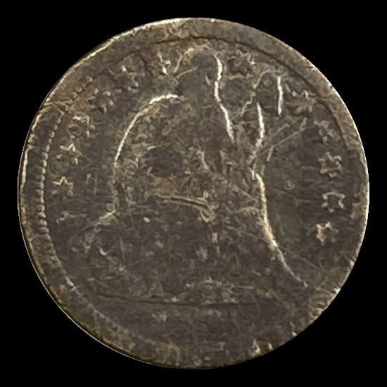 1853 Seated Liberty Dime (No Arrows) HIGH GRADE