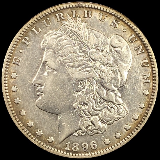 1896-O Silver Morgan Dollar NEARLY UNCIRCULATED