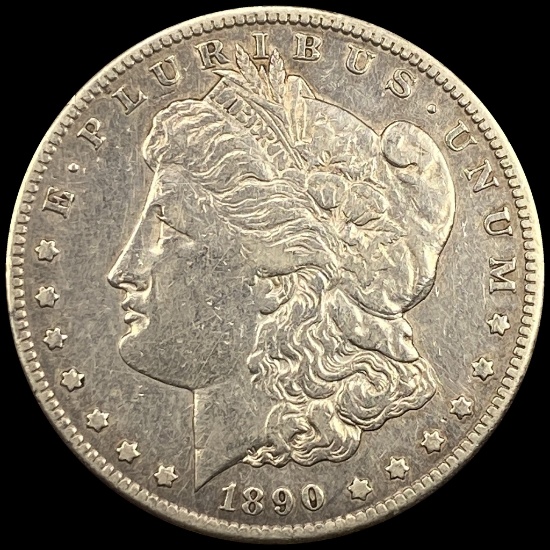 1890-CC Silver Morgan Dollar CLOSELY UNCIRCULATED