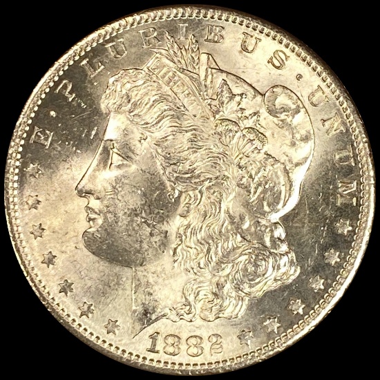 1882-S Morgan Silver Dollar LIGHTLY CIRCULATED