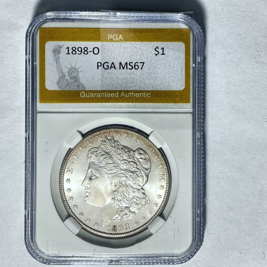 1898-O Morgan Dollar PGA MS67