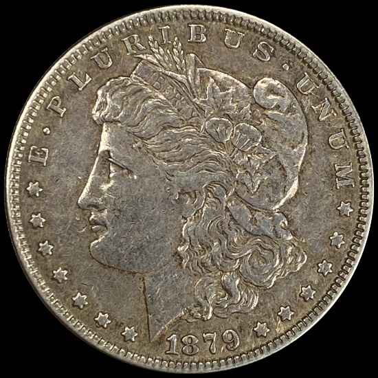 1879 Silver Morgan Dollar CLOSELY UNCIRCULATED