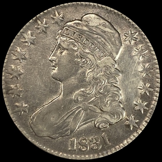 1831 Silver Capped Bust Half Dollar CLOSELY UNCIRCULATED