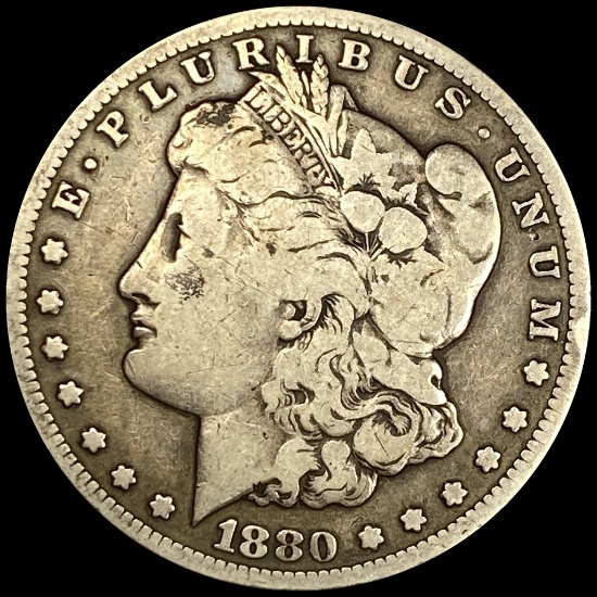 1880-CC Silver Morgan Dollar NICELY CIRCULATED