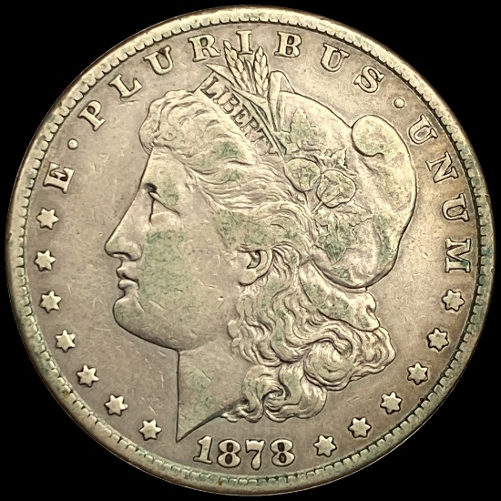 1878-CC Silver Morgan Dollar CLOSELY UNCIRCULATED