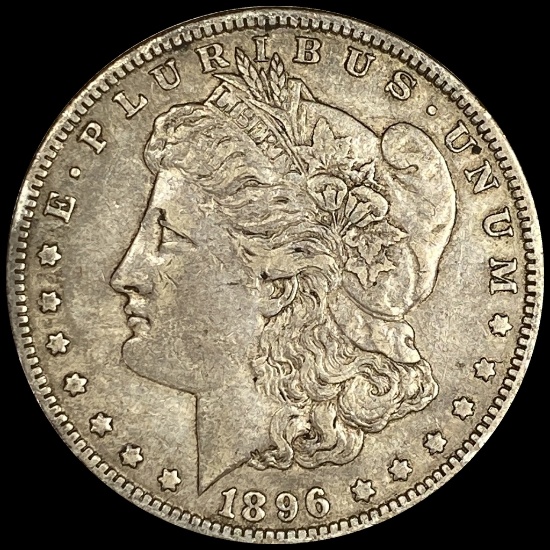 1896-O Silver Morgan Dollar NEARLY UNCIRCULATED