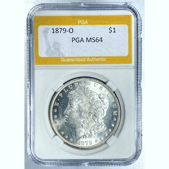 1879-O Morgan Dollar PGA MS64 SILVER