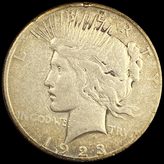 1923-S Peace Silver Dollar NICELY CIRCULATED