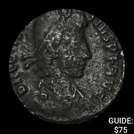 Roman Constantius II Bronze Follis ABOUT UNCIRCULATED
