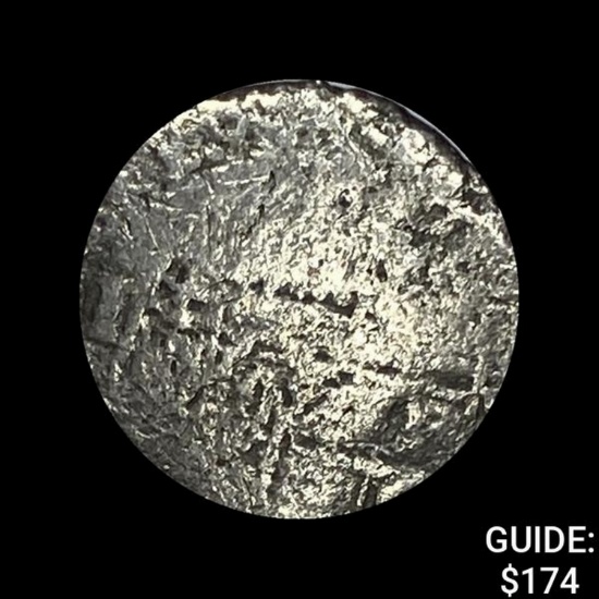 1500s-1600s Spanish Colonial Silver Cob NEARLY UNCIRCULATED