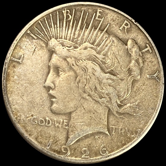 1926-S Peace Silver Dollar NEARLY UNCIRCULATED
