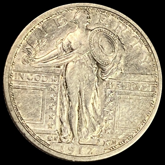 1917-S Standing Liberty Quarter CLOSELY UNCIRCULATED
