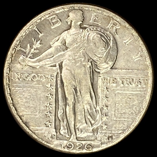1926-D Standing Liberty Silver Quarter CLOSELY UNCIRCULATED