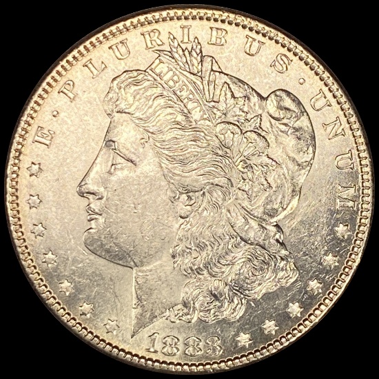 1883 Morgan Silver Dollar GEM BU