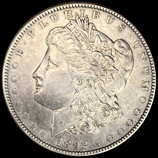 1892 Silver Morgan Dollar CLOSELY UNCIRCULATED