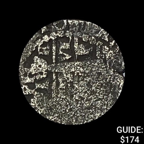 1500s-1600s Spanish Colonial Silver Cob NEARLY UNCIRCULATED