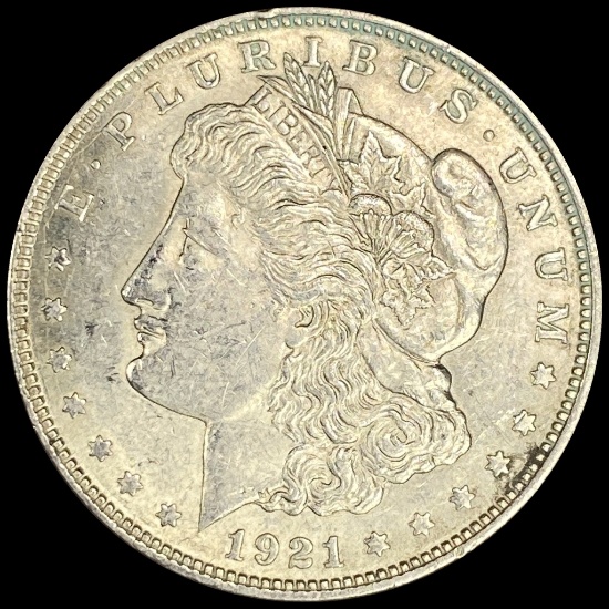 1921 Silver Morgan Dollar CHOICE AU