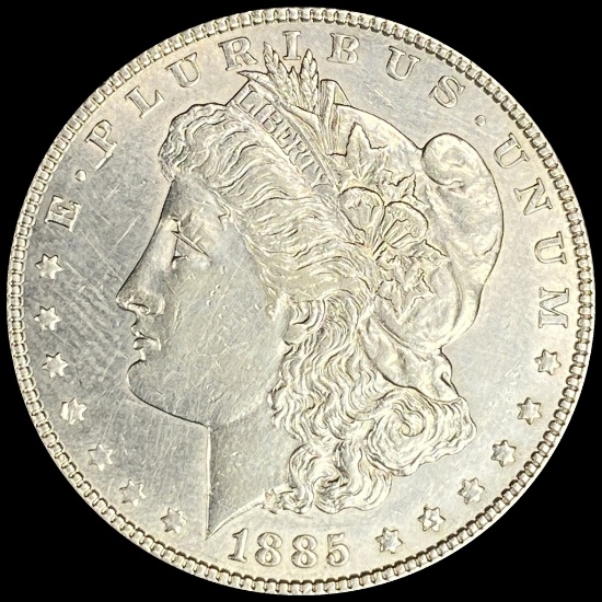 1885 Silver Morgan Dollar GEM BU
