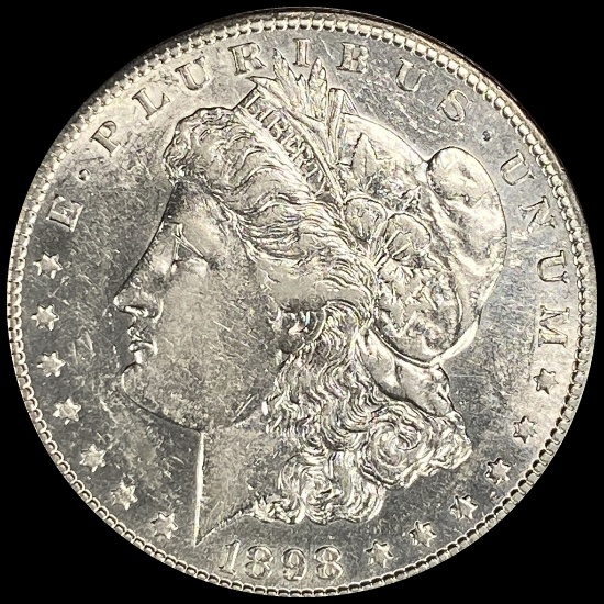 1898-S Morgan Silver Dollar CLOSELY UNCIRCULATED