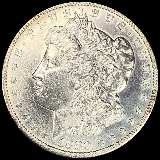 1880-S Silver Morgan Dollar GEM BU