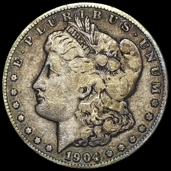 1904-S Silver Morgan Dollar NICELY CIRCULATED