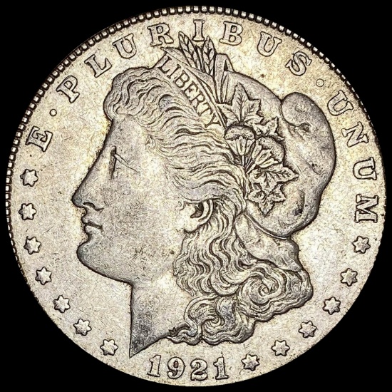 1921-D Silver Morgan Dollar CLOSELY UNCIRCULATED