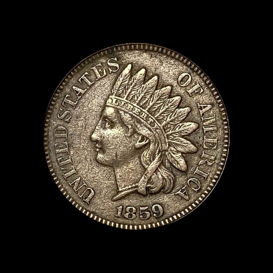 1859 Indian Head Cent CLOSELY UNCIRCULATED