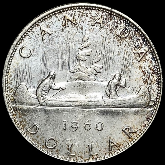1960 Silver Dollar Canada UNCIRCULATED