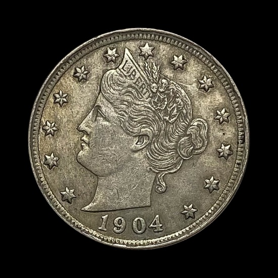 1904 Liberty Victoey Nickel CLOSELY UNCIRCULATED