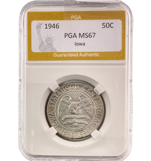 1946 Iowa 50C PGA MS67