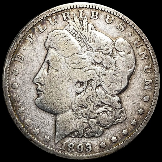 1893 Silver Morgan Dollar NICELY CIRCULATED