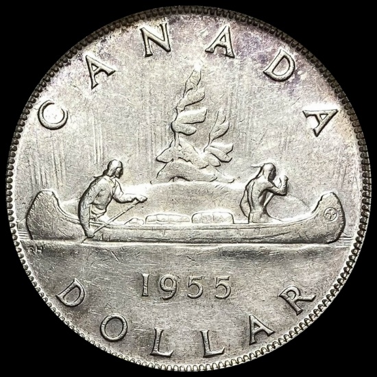1955 Canada Silver Dollar UNCIRCULATED