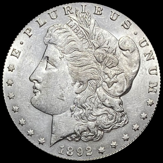 1892 Silver Morgan Dollar UNCIRCULATED