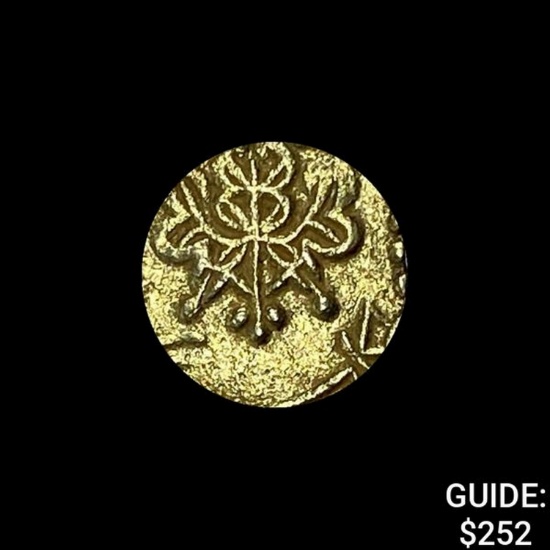 [1868-1869] Japan Gold 2 Bu .029oz CLOSELY UNCIRCULATED