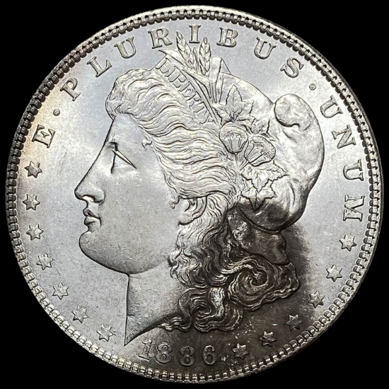1886 Morgan Silver Dollar CHOICE BU