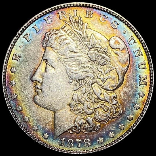 1878 Silver Morgan Dollar CHOICE AU