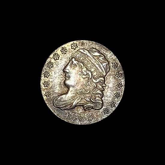 1833 Capped Bust Silver Half Dime CLOSELY UNCIRCULATED