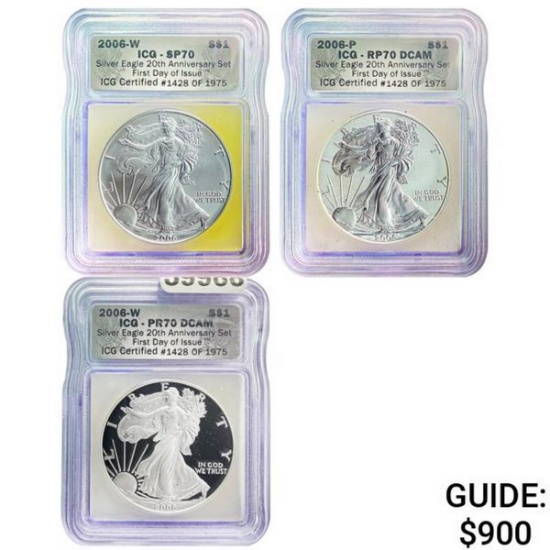 [3]2006 Silver Eagle ICG PR/RP/SP70