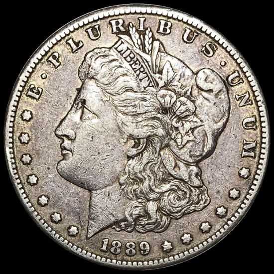 1889-S Morgan Silver Dollar CLOSELY UNCIRCULATED