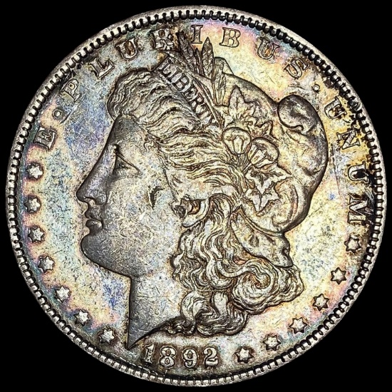1892 Morgan Silver Dollar CLOSELY UNCIRCULATED