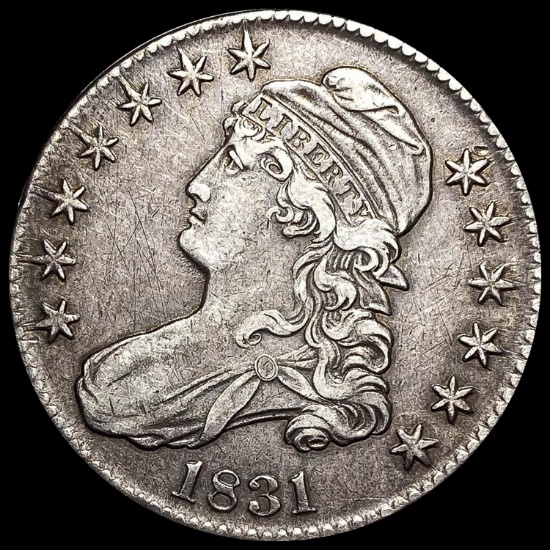 1831 Silver Capped Bust Half Dollar CLOSELY UNCIRCULATED