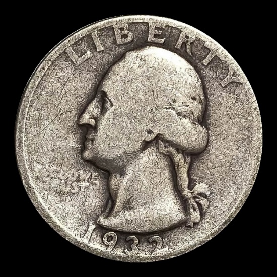 1932-D Silver Washington Quarter NICELY CIRCULATED