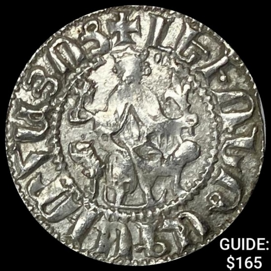 [1198-1219] Crusaders Armenia Silver Tram UNCIRCULATED